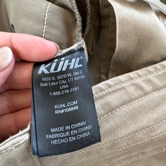 Women's Kuhl Klaudette Trail Chino Stretch Pants, 8 Reg, EUC - Picture 5 of 7